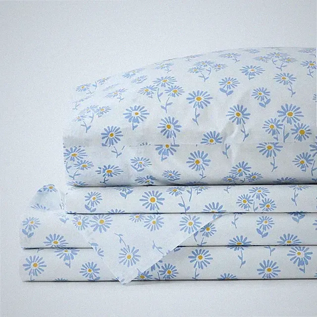 Company Cotton Isadora Classic Cool Cotton Percale Bed Sheet Set