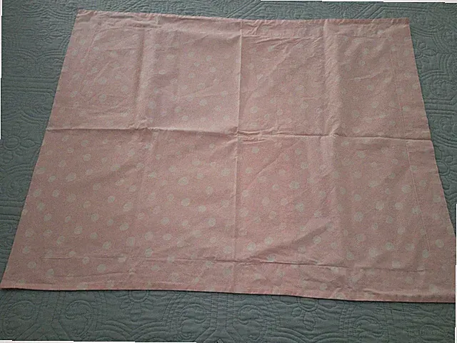 Pottery Barn Kids Polka Dot Pale Pink Sham Standard Cotton-One
