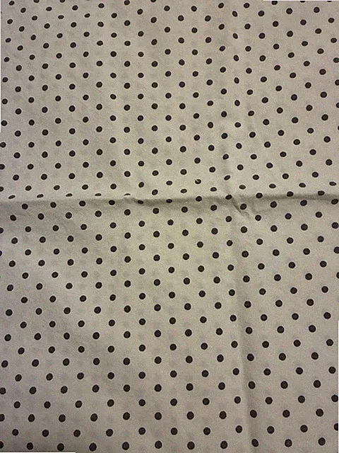 Ralph Lauren Pillowcases STANDARD Gray Polka Dot Cotton SET/2